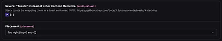 Toast Container