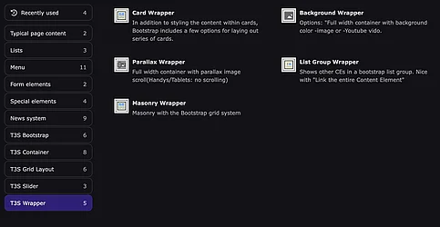 Card Wrapper auswählen