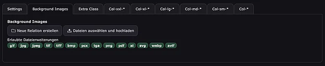 Background Image (nur 2 Columns)