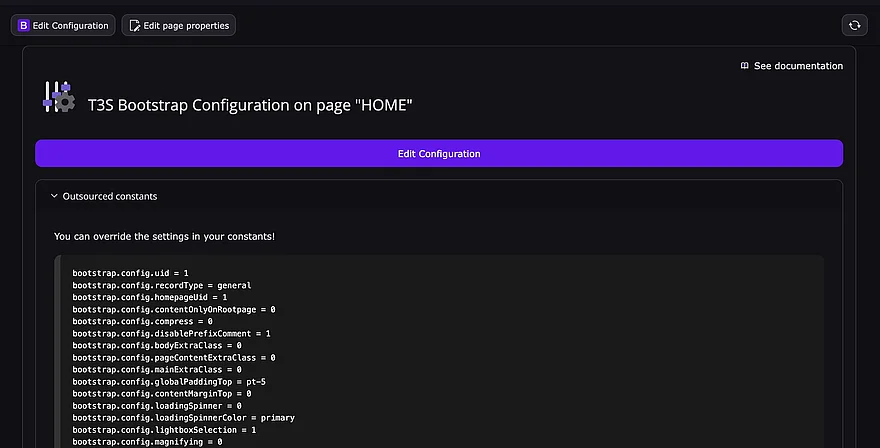 Ausgelagerte Konstanten