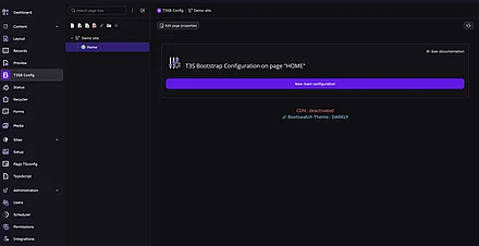 Neue Konfiguration anlegen